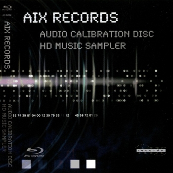 AIX Records Audio Calibration Disc HD Music Sampler
